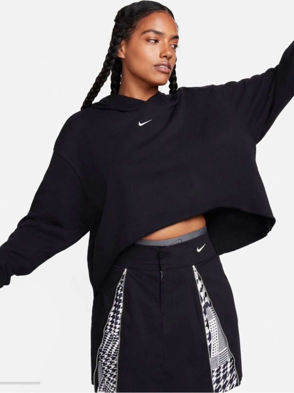Nike Oversized Black Hoodie